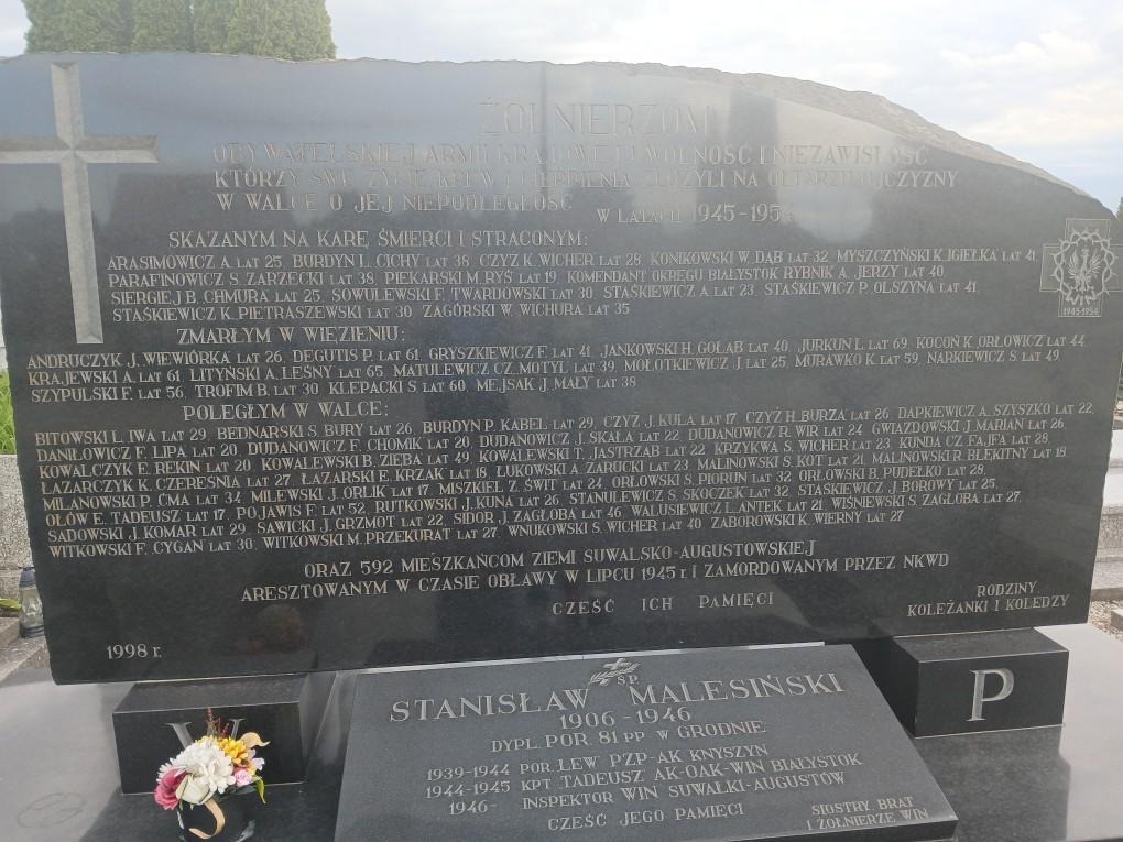 stanisław stanulewicz - nagrobek - represje PRL